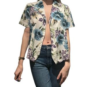 Alfred dunner floral button up